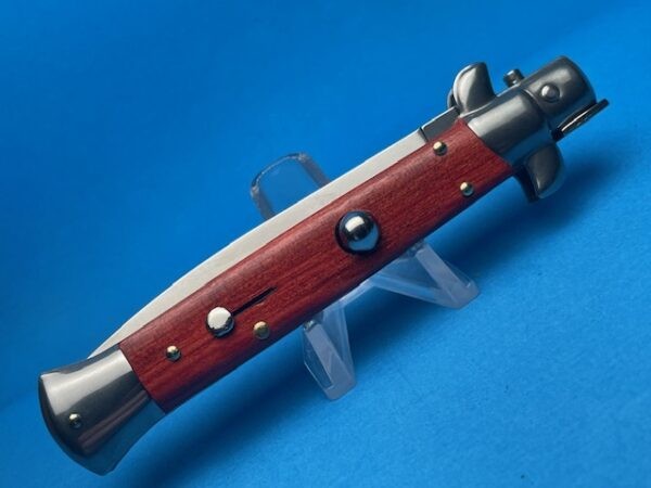 Frank Beltrame 9″ Red Heart Wood Dagger Switchblade