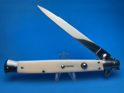 Frank Beltrame 13" Imitation Ivory Swedge Switchblade