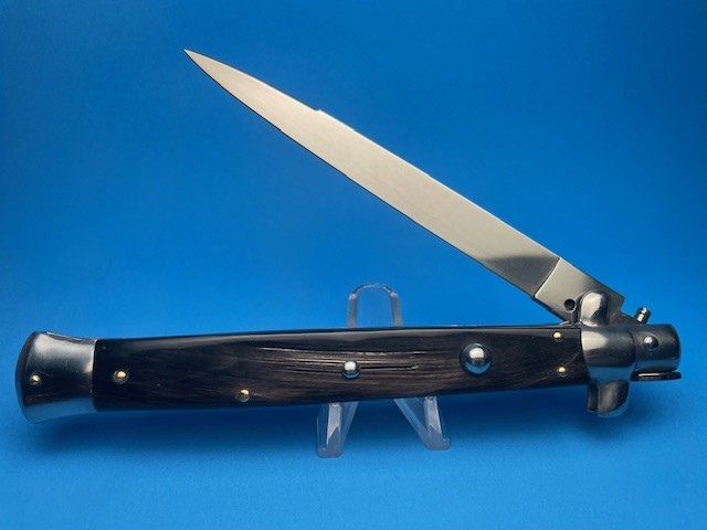 Frank Beltrame 13" Buffalo Horn Swedge Switchblade