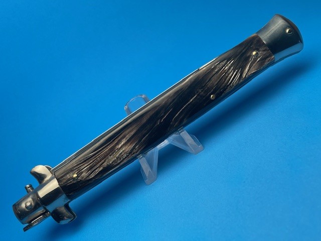 Frank Beltrame 13" Buffalo Horn Swedge Switchblade - Image 3