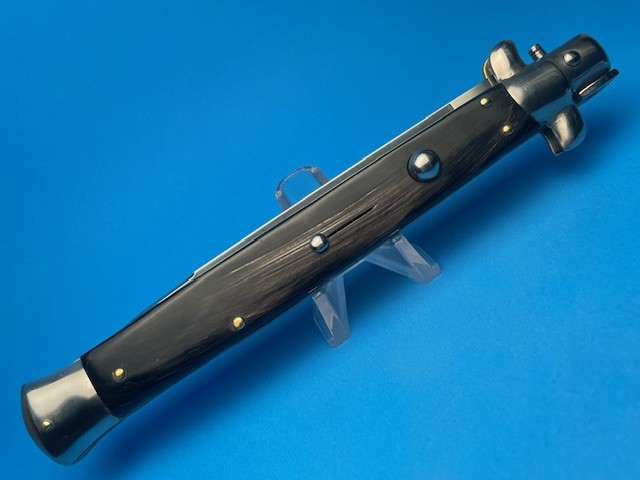 Frank Beltrame 13" Buffalo Horn Swedge Switchblade - Image 4