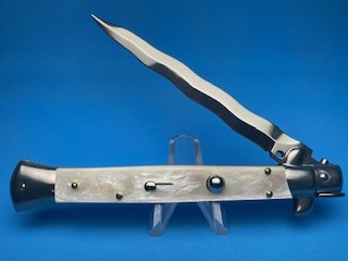 Frank Beltrame 11" Real Mother of Pearl with Kriss Blade
