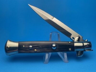 Frank Beltrame 9" Buffalo Horn Bayonet Picklock Switchblade