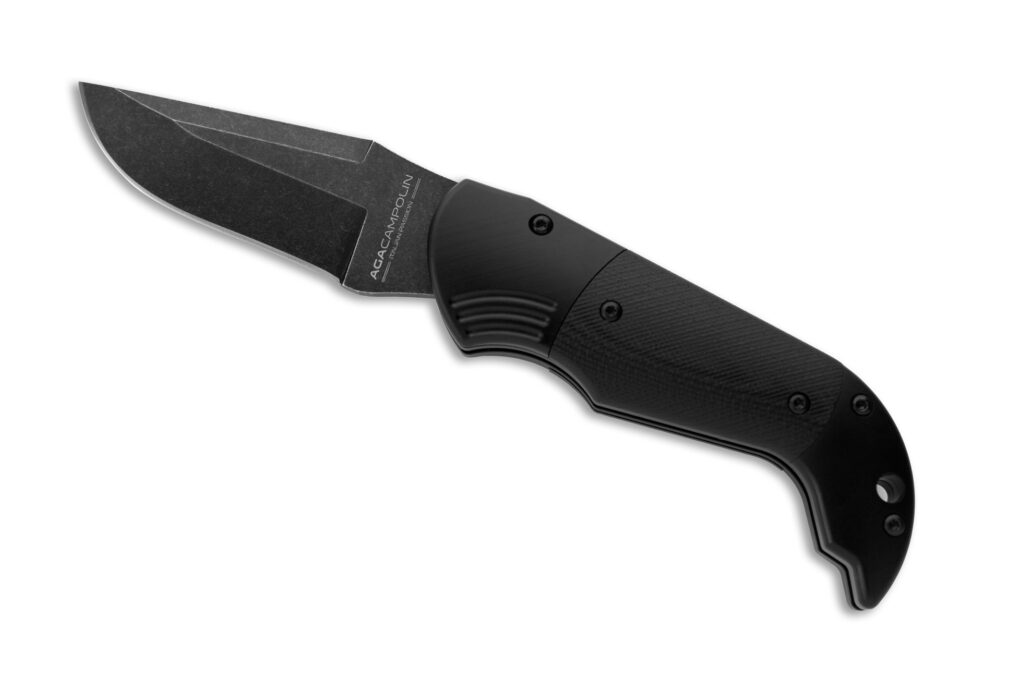 AGA Campolin "Alex" G-10 Black Tactical
