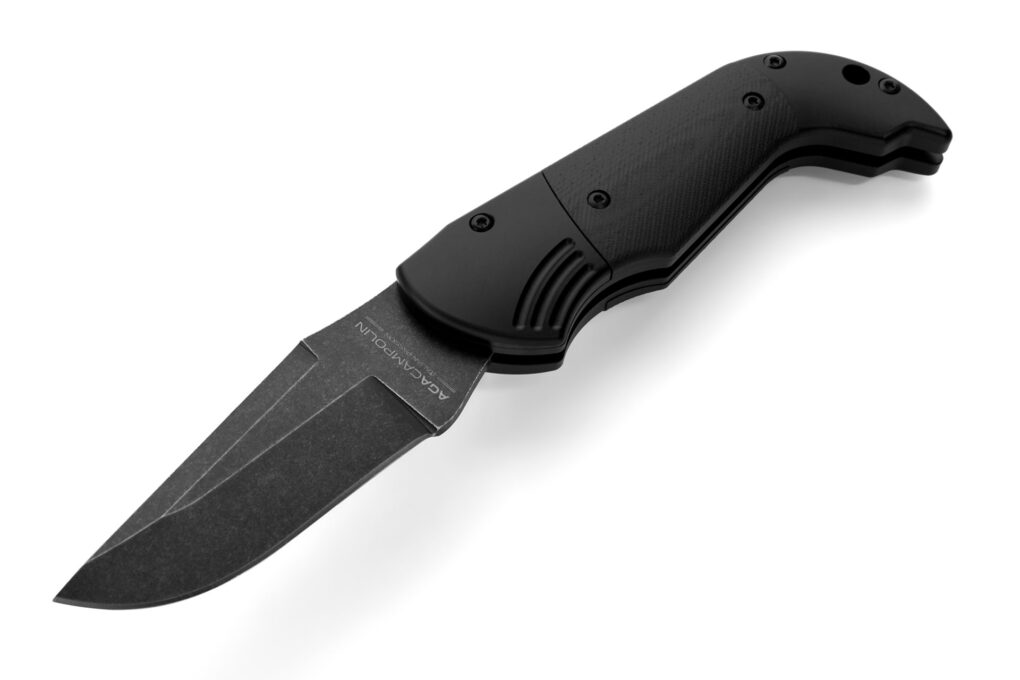 AGA Campolin "Alex" G-10 Black Tactical - Image 2